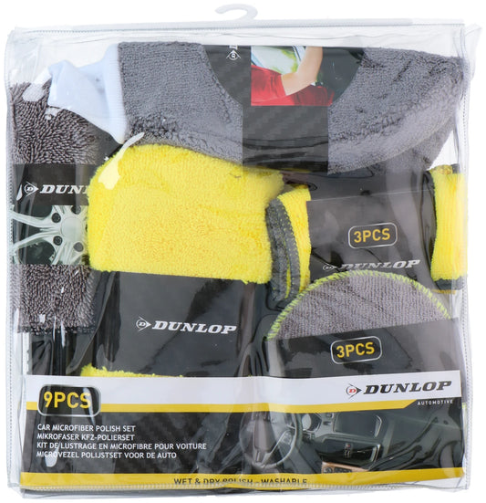 Bilrengöringsset 9Pack Dunlop