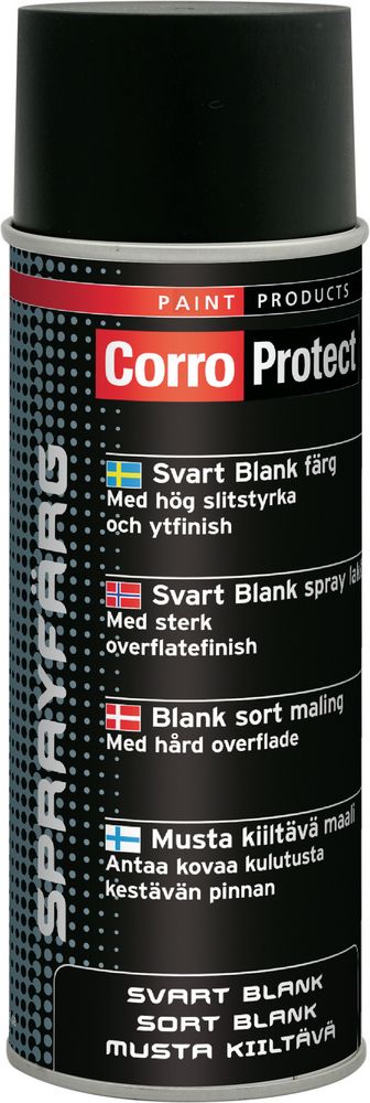 CORROPROTECT FÄRG BLANK SVART 400ML