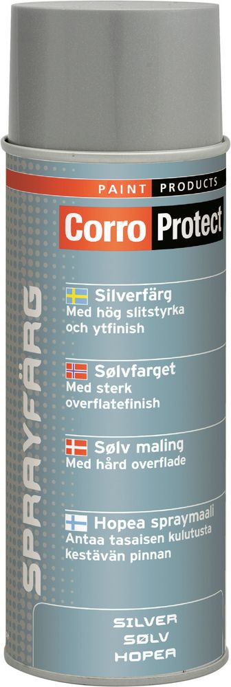 CORROPROTECT FÄRGSPRAY SILVER 400ML